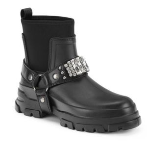 KARL LAGERFELD - Rami Lug Sole Ankle Boots Size 6